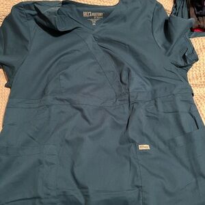 Grey's Anatomy Women's Teal Top